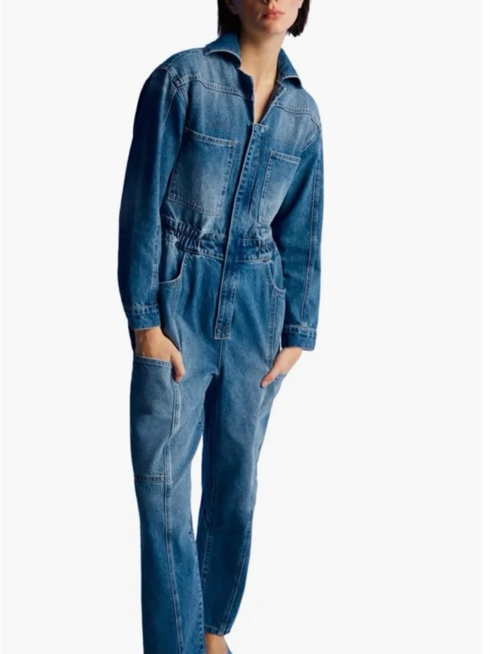 Nocturne denim jumpsuit